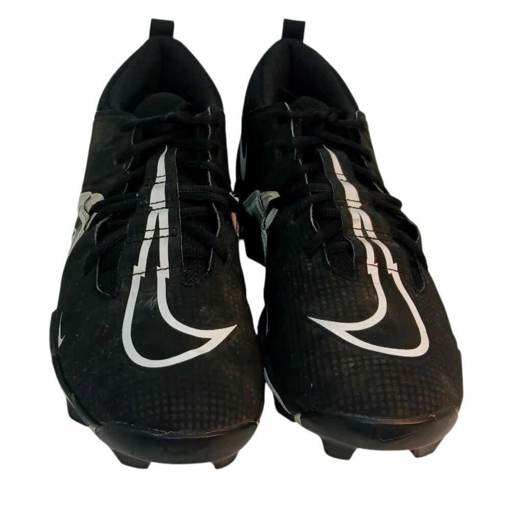 Nike Alpha Menace 3 Shark Mens Black Football Cleats - Size 9 - Picture 4 of 8
